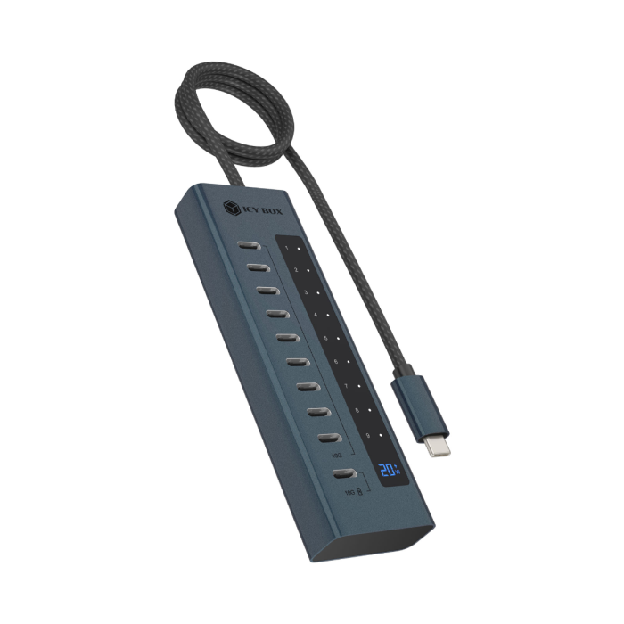 USB-C HUB ICY BOX IB-HUB1450-C31 10-port USB 3.2 hub