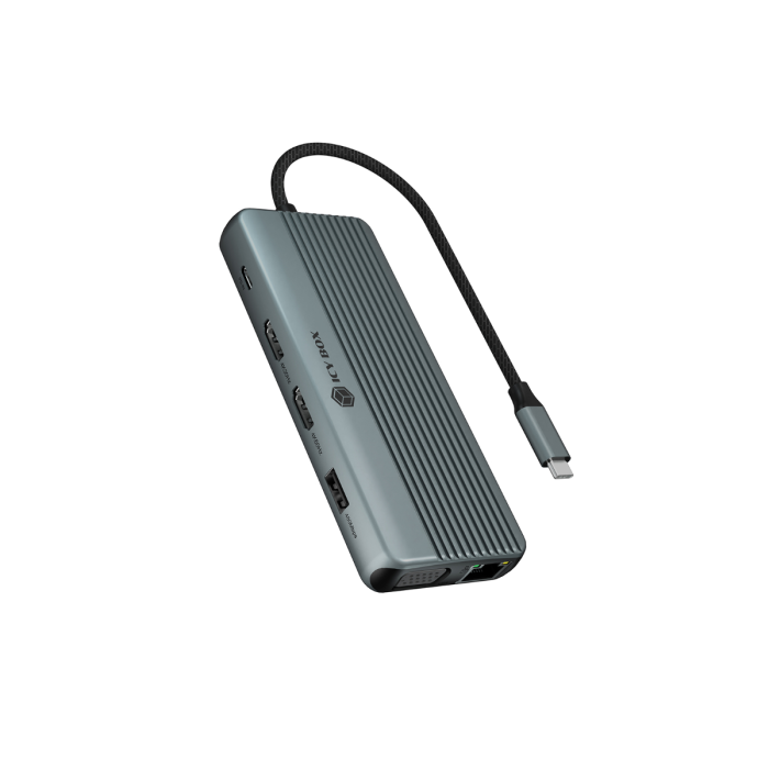 DockingStation ICY BOX IB-DK4062-CPD 12-in-1 s trostrukom video vezom
