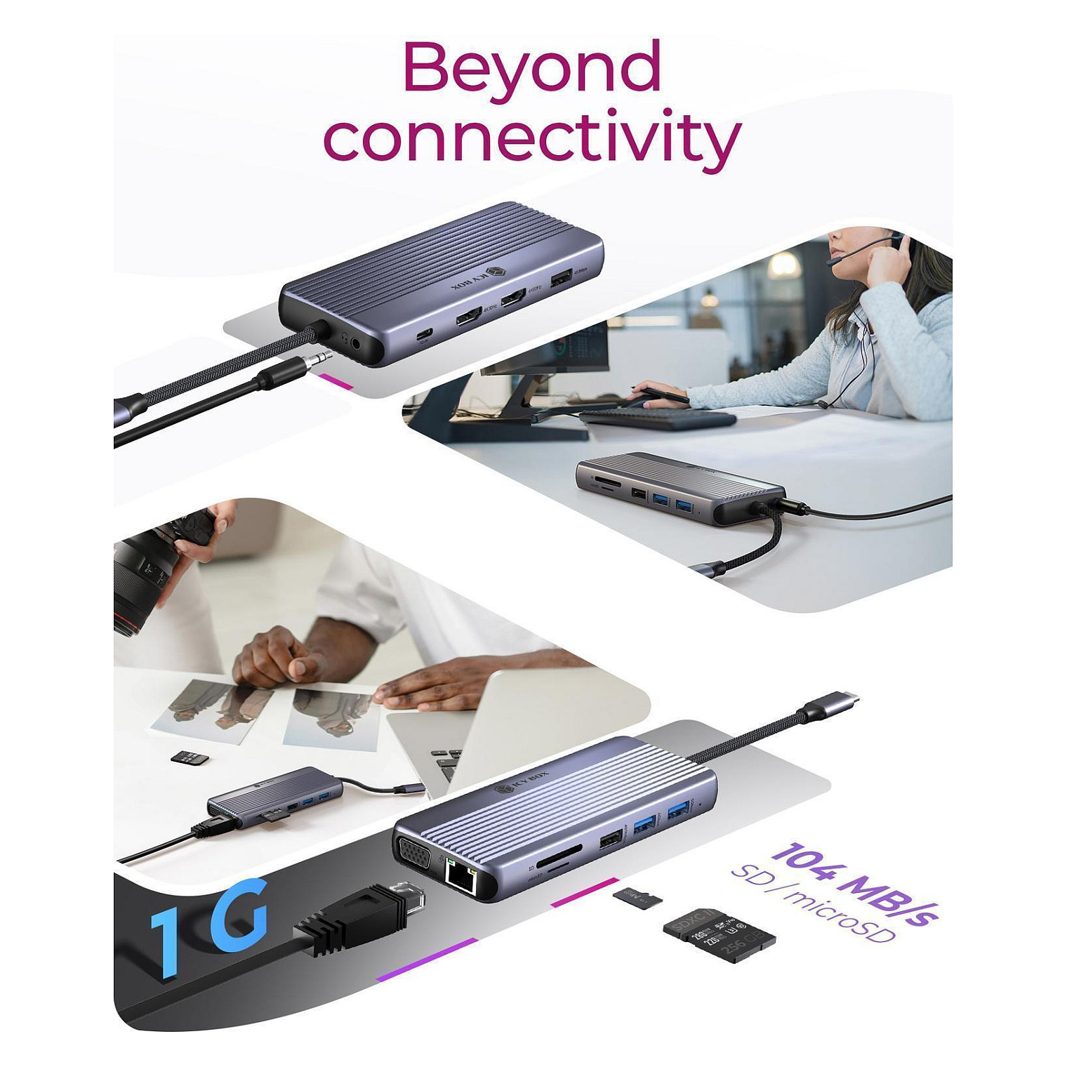 DockingStation ICY BOX IB-DK4062-CPD 12-in-1 s trostrukom video vezom-13