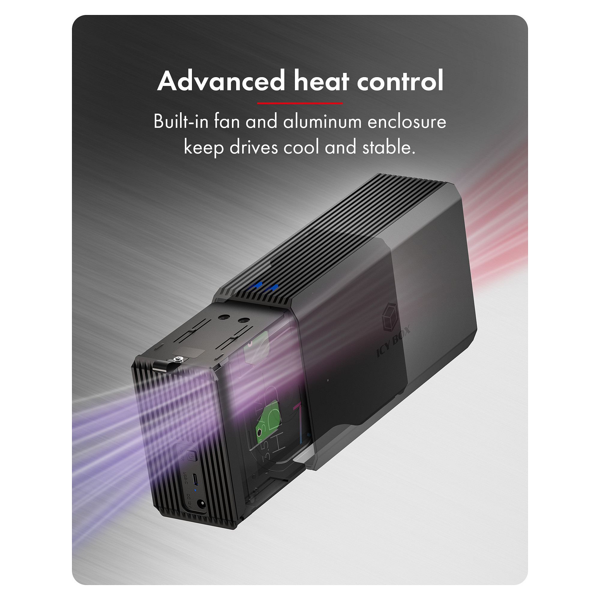 RAID sustav ICY BOX IB-RD3720-CU3 za 2x 3.5"/2.5" SATA HDD i SSD-11