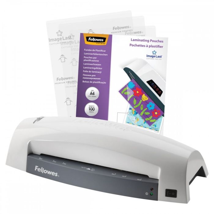 Laminator FELLOWES Lunar A4 (do A4 formata, 80-125 mikrona)-1
