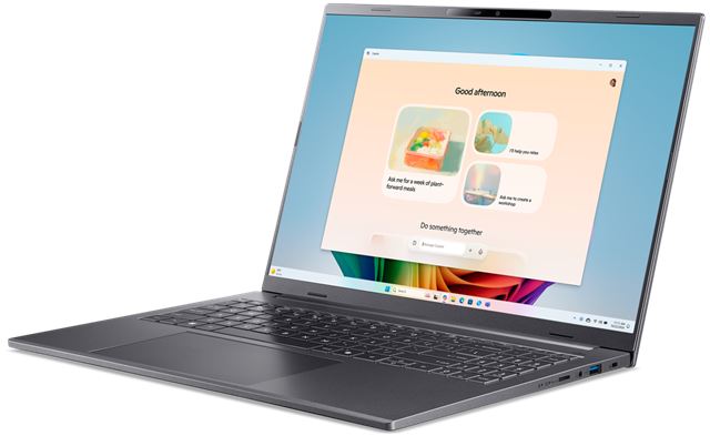 Laptop ACER A16-61M-R0CL (16" FHD+ OLED, Ryzen AI 5 330, 16GB, 1TB SSD, Windows 11, siva boja)-0