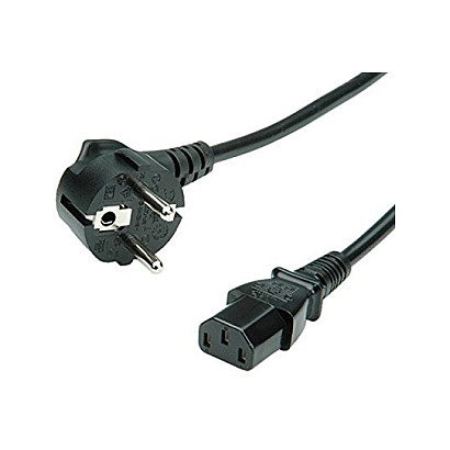 Kabel BACHMANN Netzkabel gerade IEC-Buchse 0,5m