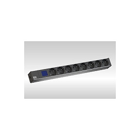 Utičnica BACHMANN BN0500 (48,26cm, 19zoll, 1HE, 8xC19, 2,0m, CEE7/7)-0