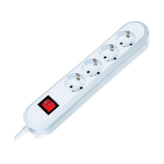 Utičnica BACHMANN SMART Steckdosenleiste 4x Schutzkontakt (1,5m)