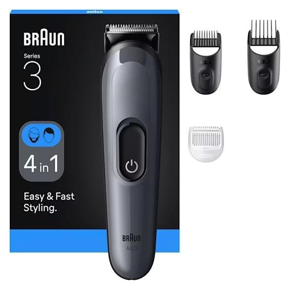 Brijač BRAUN Series 3 3500, 4U1, multigroomer-7