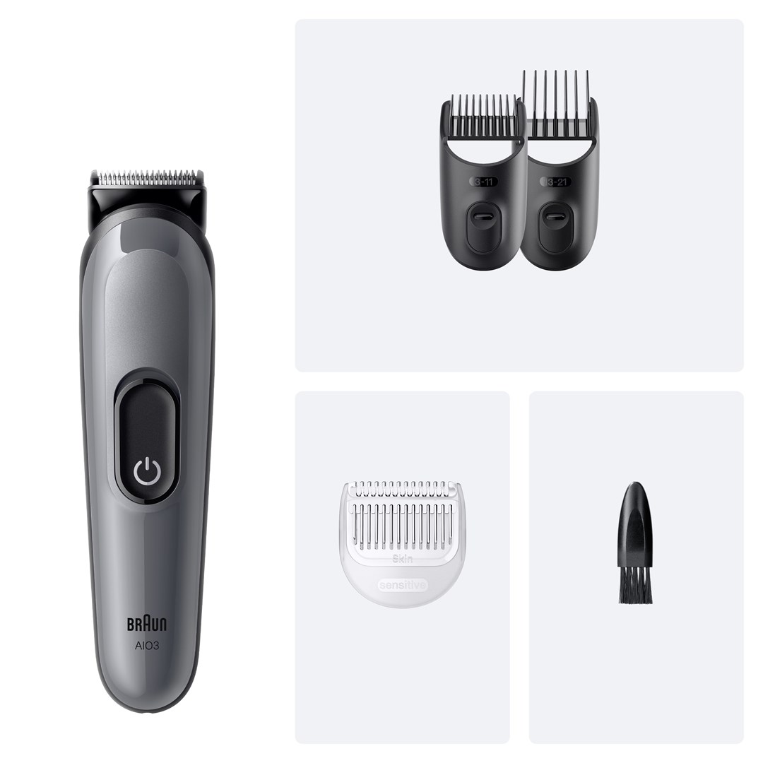 Brijač BRAUN Series 3 3500, 4U1, multigroomer-4