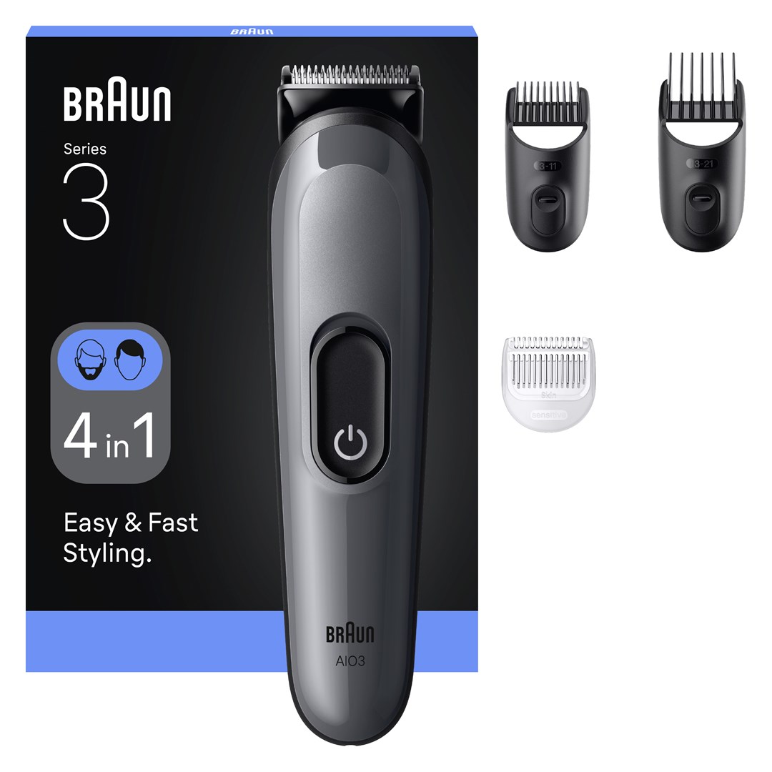 Brijač BRAUN Series 3 3500, 4U1, multigroomer-3