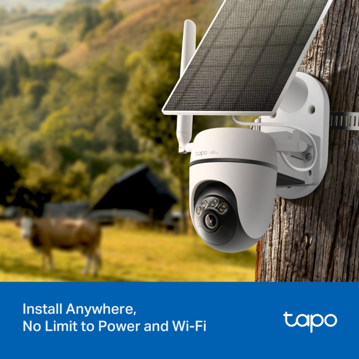 Sigurnosna kamera TP-LINK Tapo C615G KIT (4G LTE, Solarno napajanje, 2K)-11