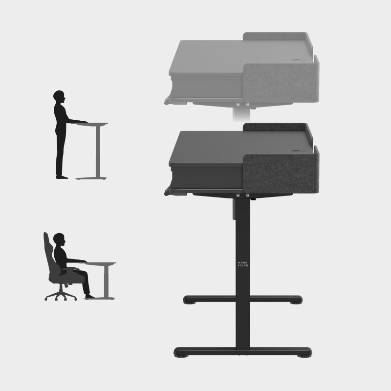 Electric desk MA-Leader 8.0 Black-1