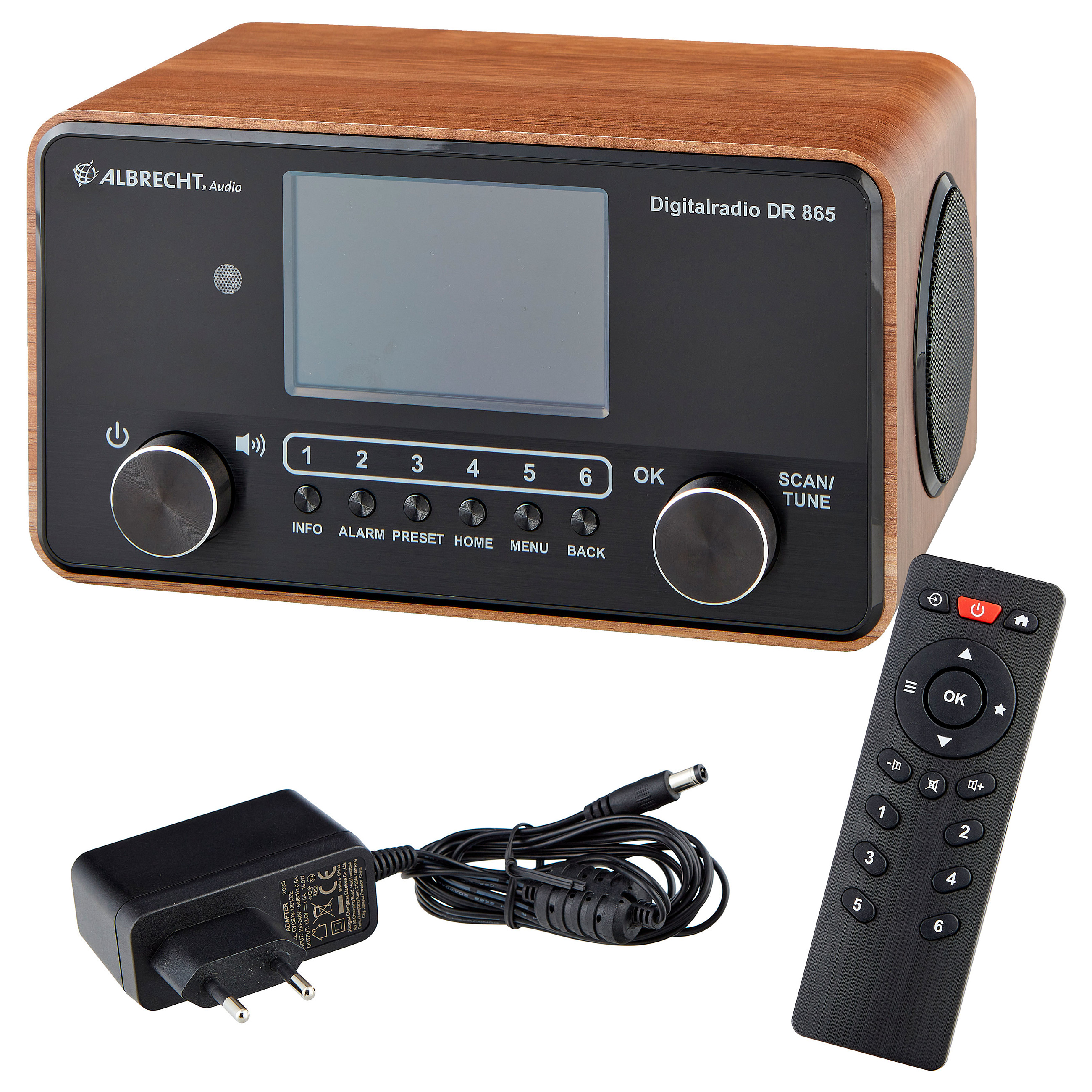 Albrecht DR 865 Senior digitalni radio (DAB+/FM, Bluetooth, SOS tipka)-2
