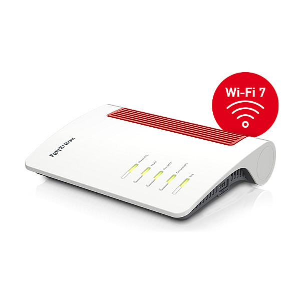 Router AVM Box 7682 (wireless, 2.5 gigabit ethernet, dual-band, 2.4 GHz, 5 GHz, bijela)