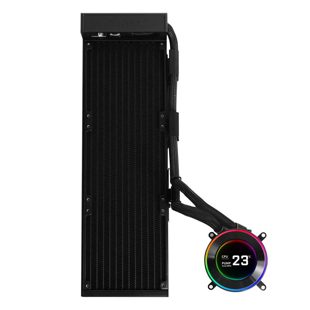 Vodeno hlađenje LIAN LI Galahad II Trinity 360 (ARGB, 360mm, crno)-1