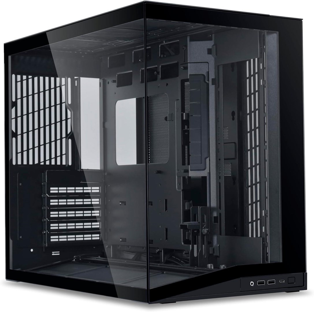 Kućište LIAN LI O11 Dynamic Mini Black (mATX/ATX, kaljeno staklo, modularni dizajn)