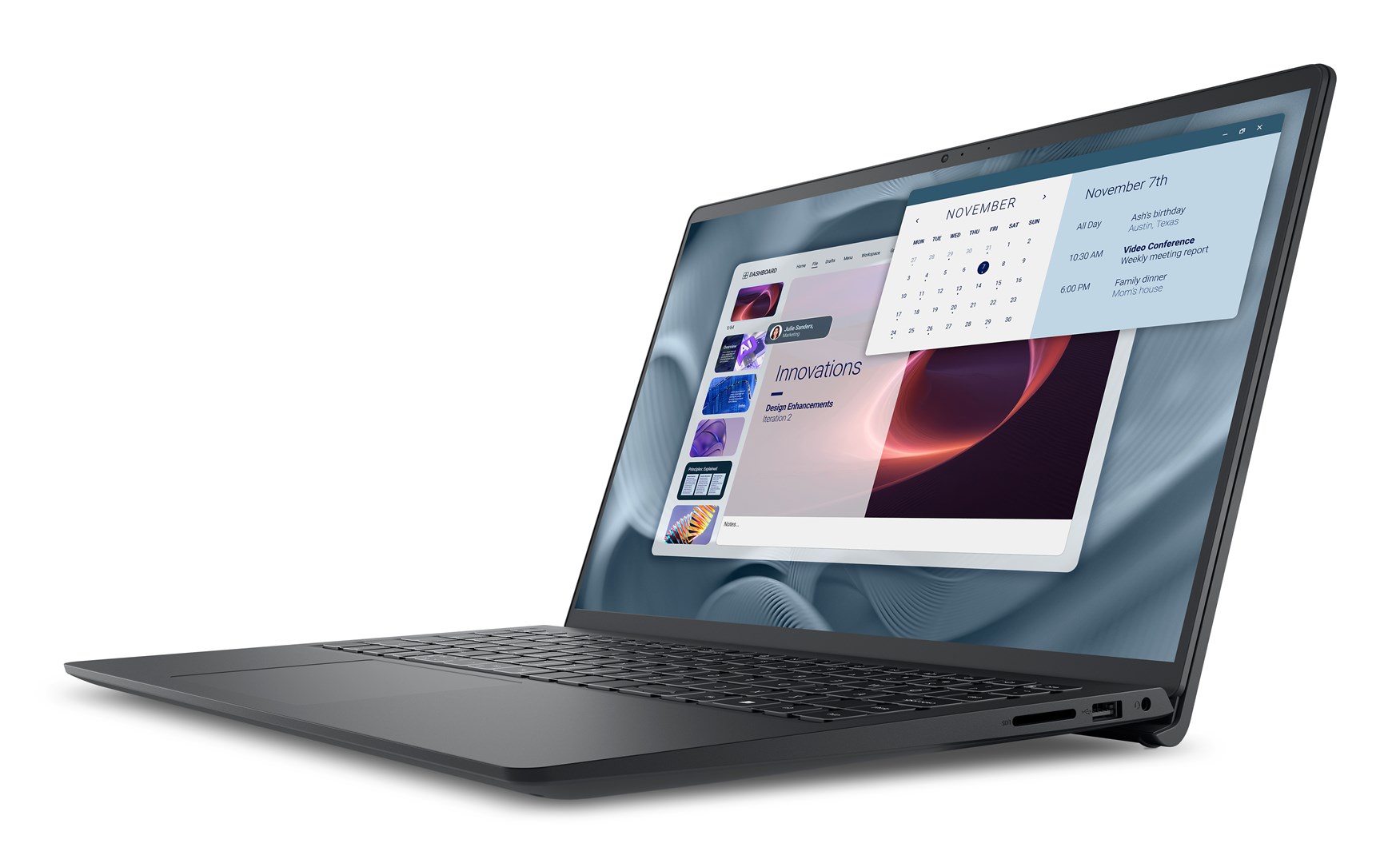 Laptop DELL Pro 15 Essential PV15250 (15.6", Full HD, Intel® Core™ i7 i7-1355U, 16 GB DDR5-SDRAM, 512 GB SSD, Wi-Fi 6, Windows 11 Pro, crna) – internacionalna non HR tipkovnica-2