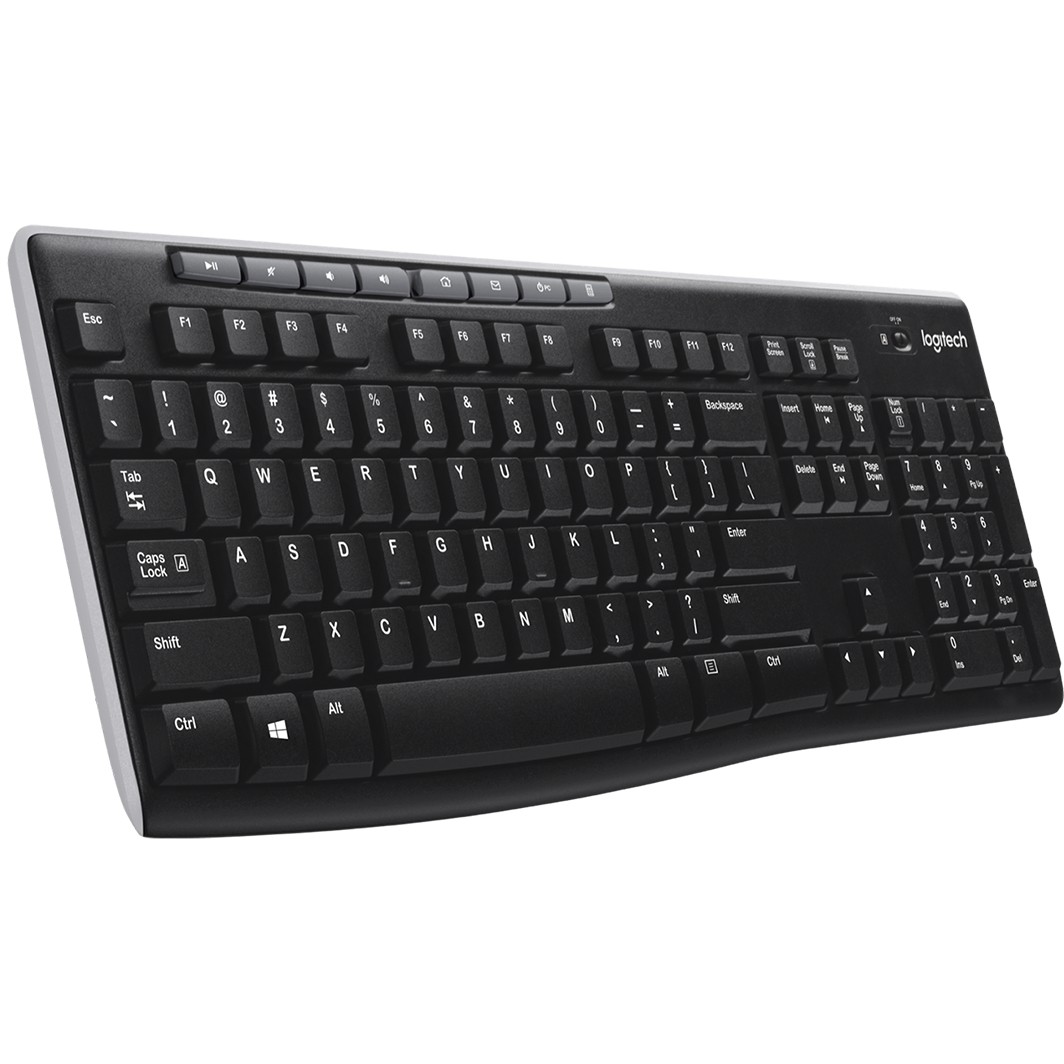 Tipkovnica LOGITECH WIRELESS KEYBOARD K270 – internacionalna non HR tipkovnica