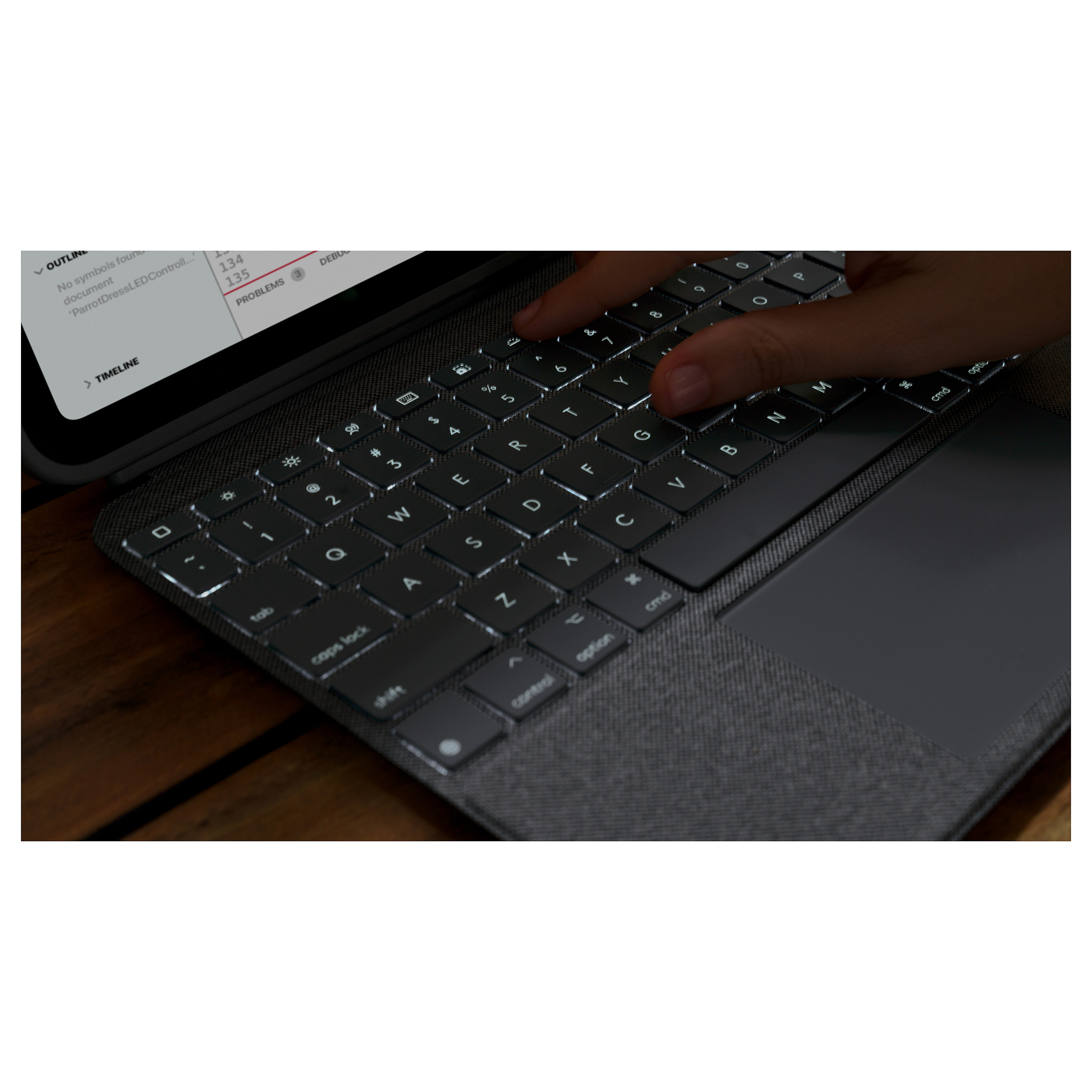 Tipkovnica s kućištem LOGITECH Combo Touch za iPad (10. gen), CRO layout-8