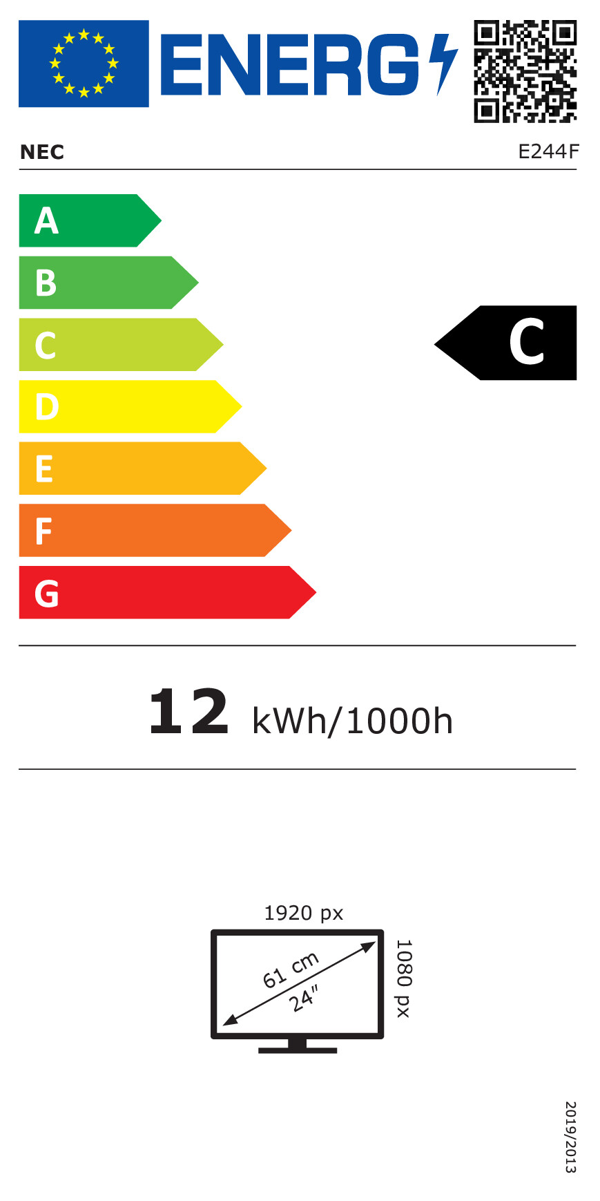 LCD LED E244F-BK (24 inča)-4