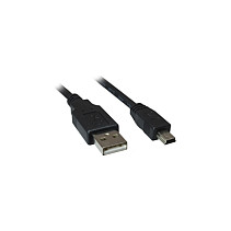 Kabel SHARKOON USB 2.0 A-B Mini 3.0m