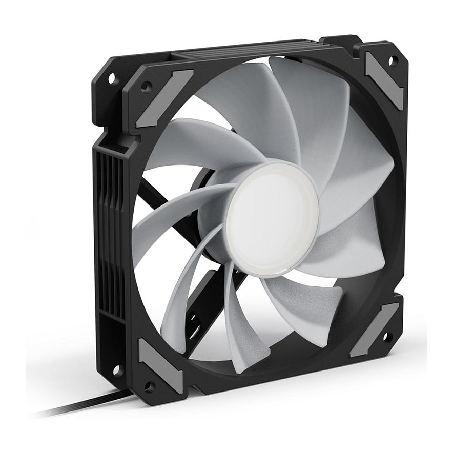 Ventilator SHARKOON 120mmSharkoon SHARK Mirror RGB PWM REVERSE-1