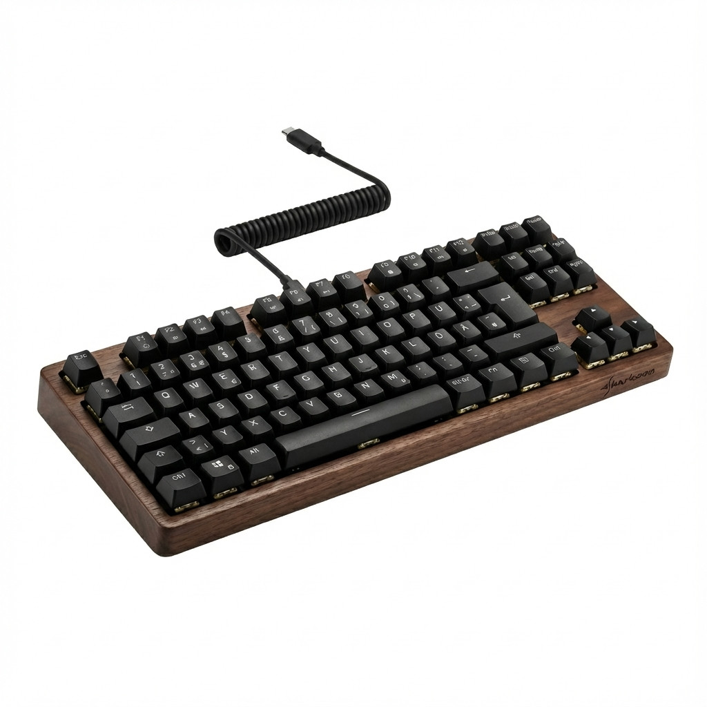 Tipkovnica SHARKOON SKILLER SGK50 S2 (pbt, it-layout, gateron g pro 3.0 yellow) – internacionalna non HR tipkovnica-0