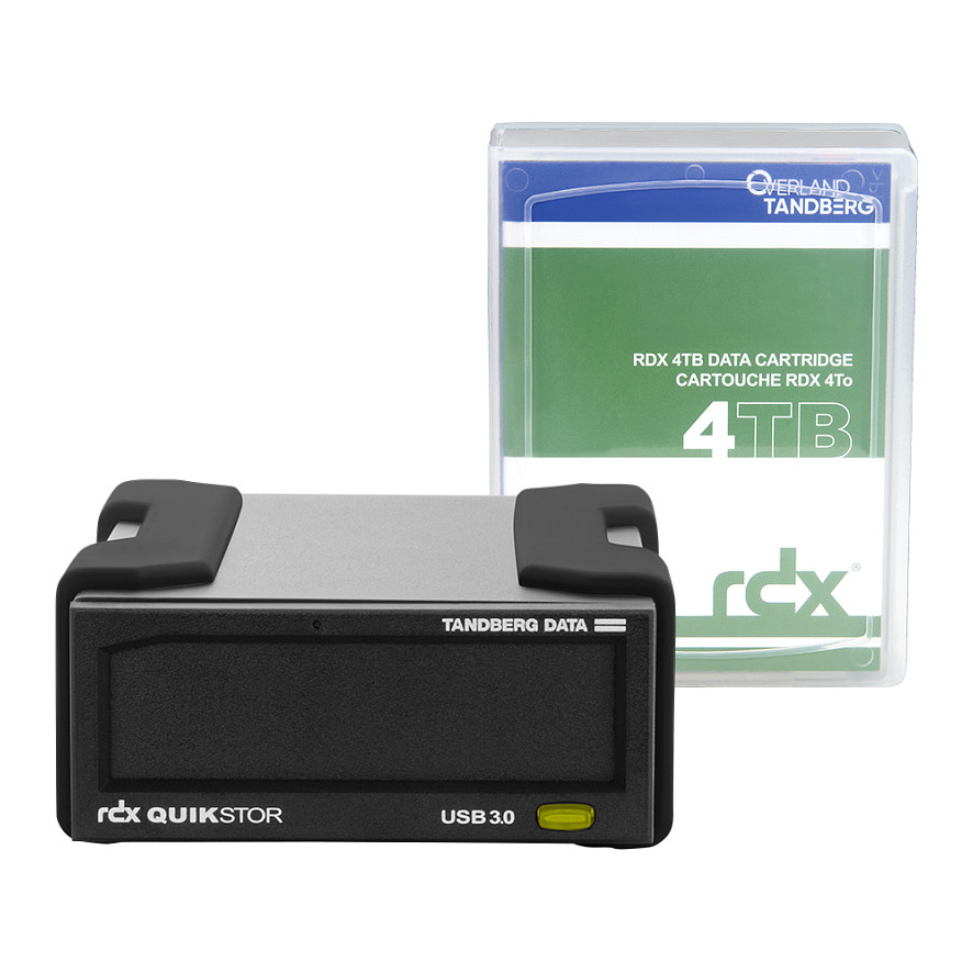 Cartridge OVERLAND TANDBERG RDX extern (USB 3.0, 4TB)-0