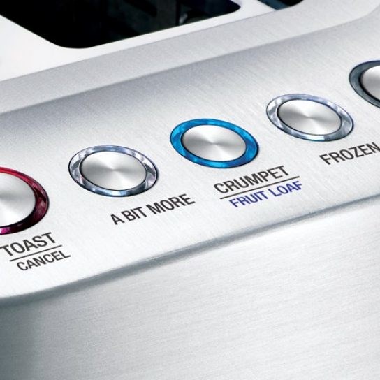 Toaster SAGE THE SMART TOAST 5 2 slice(s) Silver-3