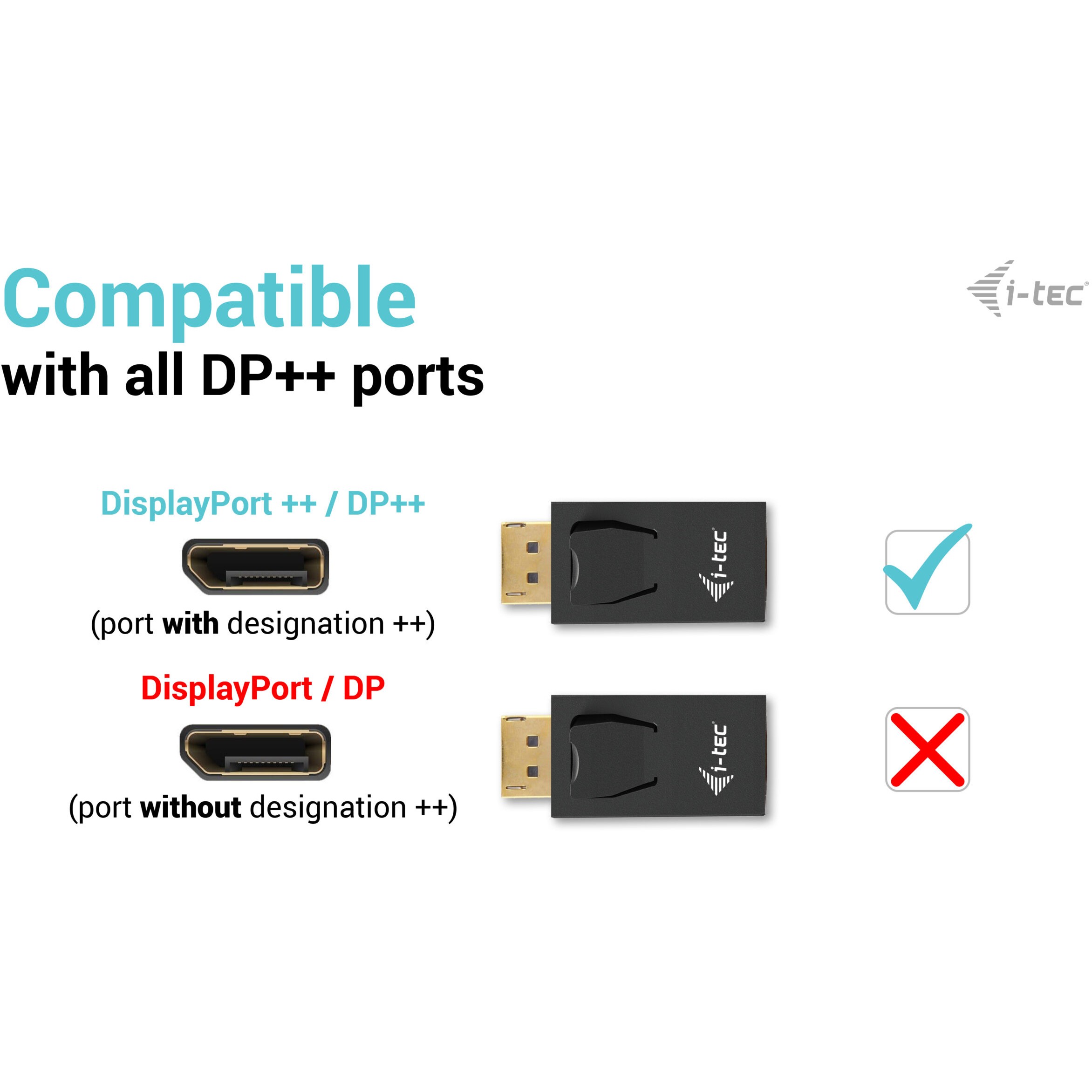 ADAPTER I-TEC PASSIVE DISPLAYPORT TO HDMI-2