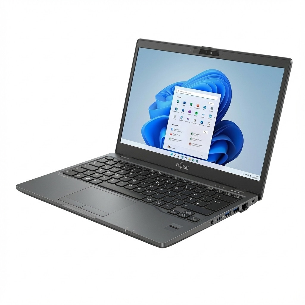 Laptop FUJITSU Lifebook U7412 (14", FHD, Intel Core i7, 16GB RAM, 512GB SSD, Windows 11 Pro, DE) - KORIŠTENI jamstvo 6 mjeseci – internacionalna non HR tipkovnica