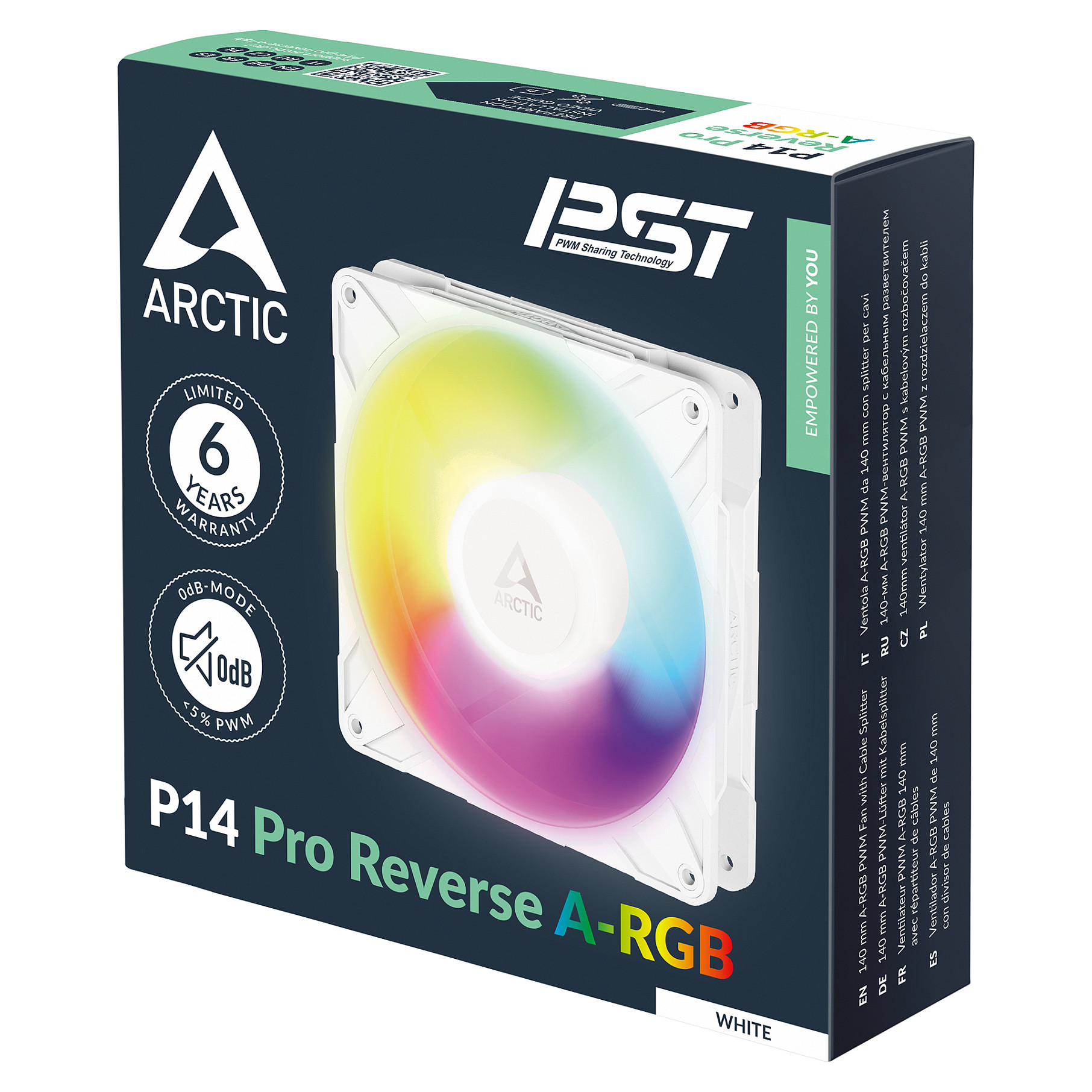 Ventilator ARCTIC P14 Pro Reverse PWM (A-RGB)-5