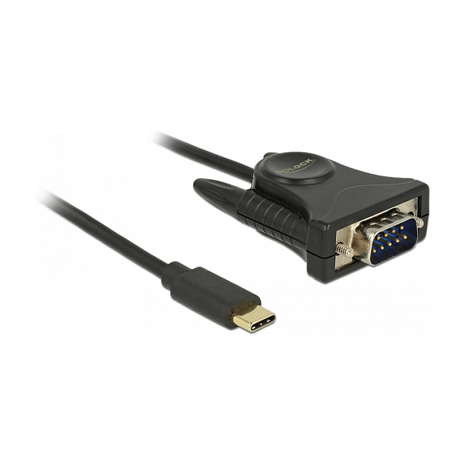 Adapter DELOCK 62964 (USB-C na DB9 RS-232, 1.8m)-0
