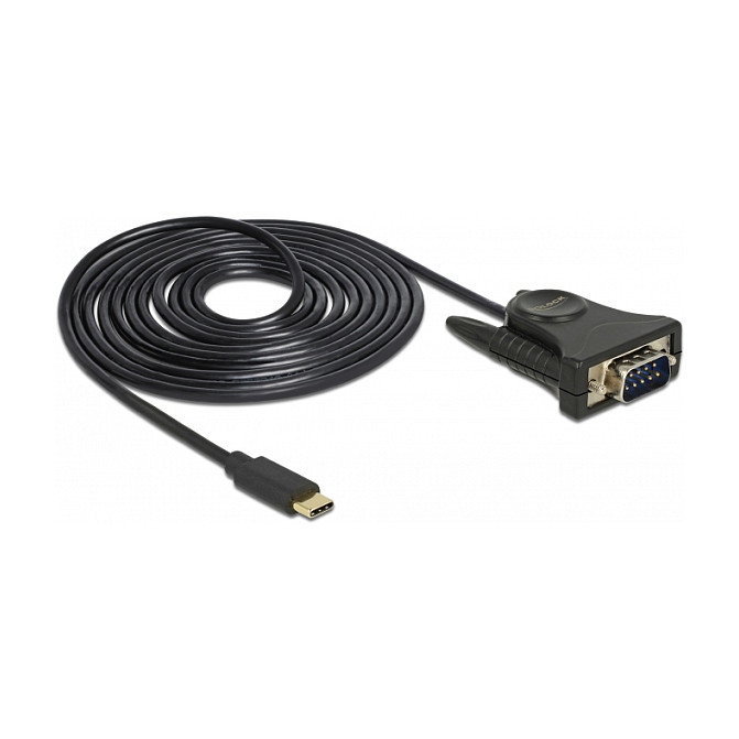 Adapter DELOCK 62964 (USB-C na DB9 RS-232, 1.8m)-1