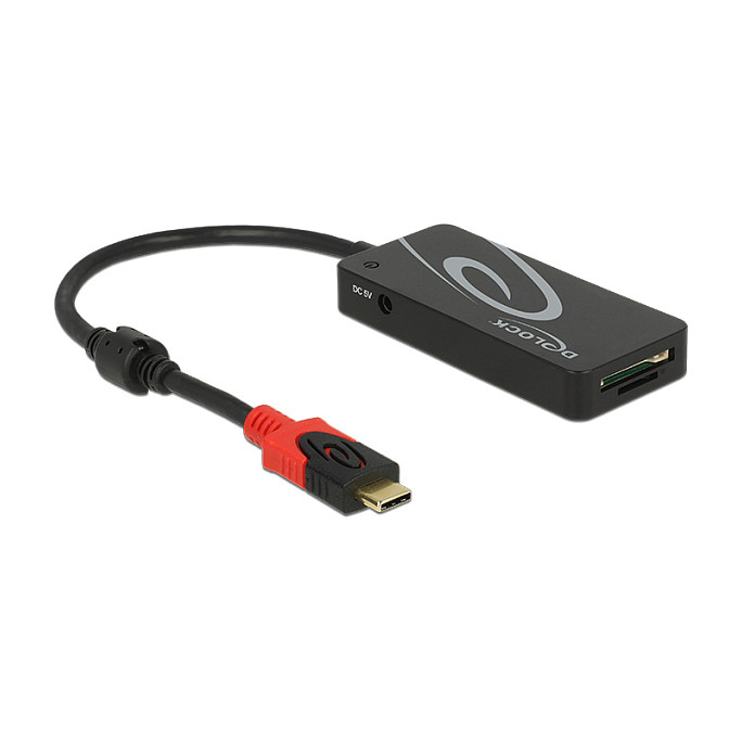 USB-C Hub DELOCK 62900 (3x USB 3.0, SD/MicroSD čitač kartica)-1