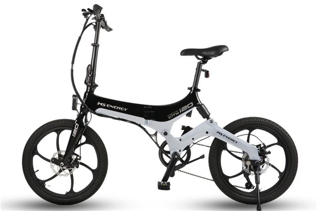 Električni sklopivi bicikl MS ENERGY eBike i20 (Black Grey, 20", 250W, 7.8Ah)-0