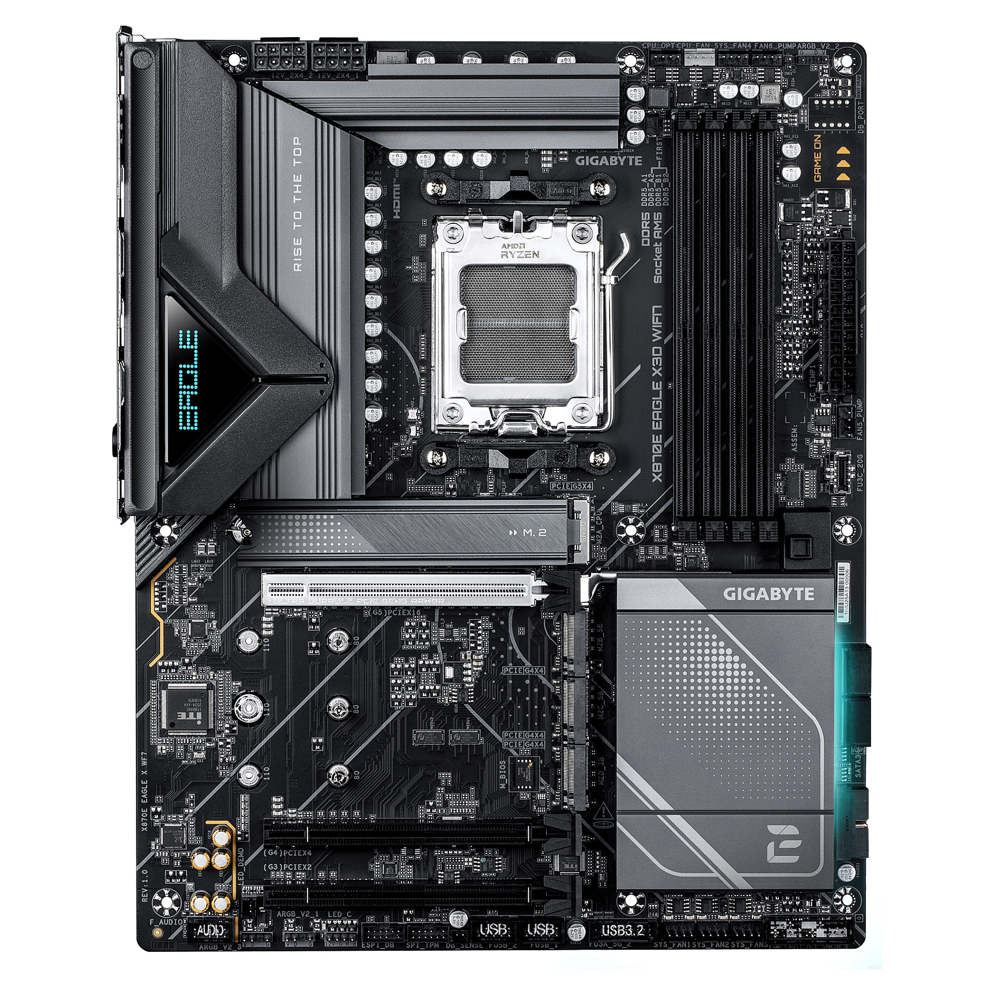 Matična ploča GIGABYTE X870E EAGLE X (AM5, DDR5, PCIe 5.0, Wi-Fi 7)-5
