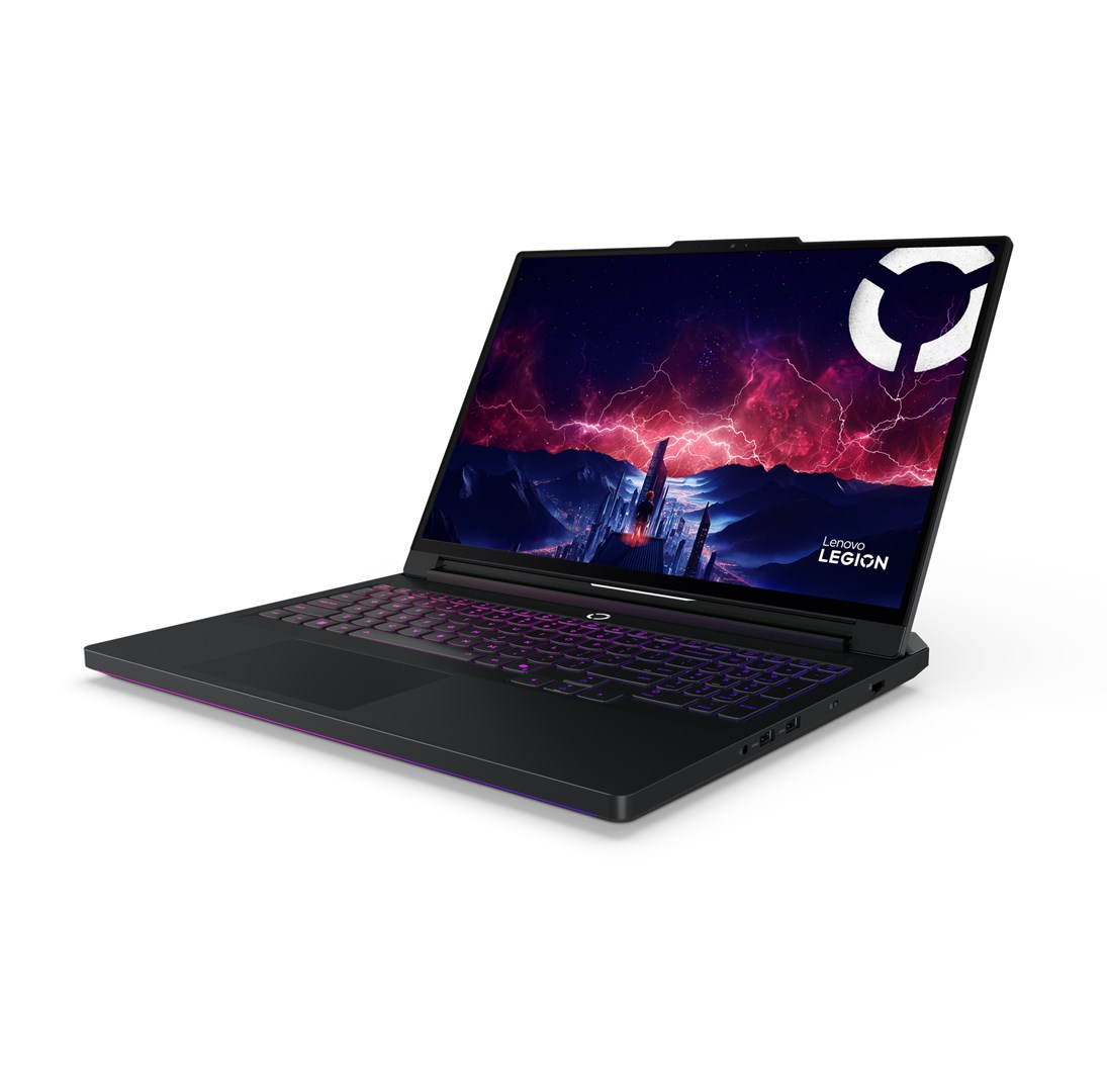 Laptop LENOVO Legion Pro 7 16AFR10H (16.0", WQXGA, Ryzen 9 9955HX3D, 64 GB DDR5, SSD 2 TB, GeForce RTX 5080 16 GB, W11Pro, Eclipse Black) – internacionalna non HR tipkovnica-1
