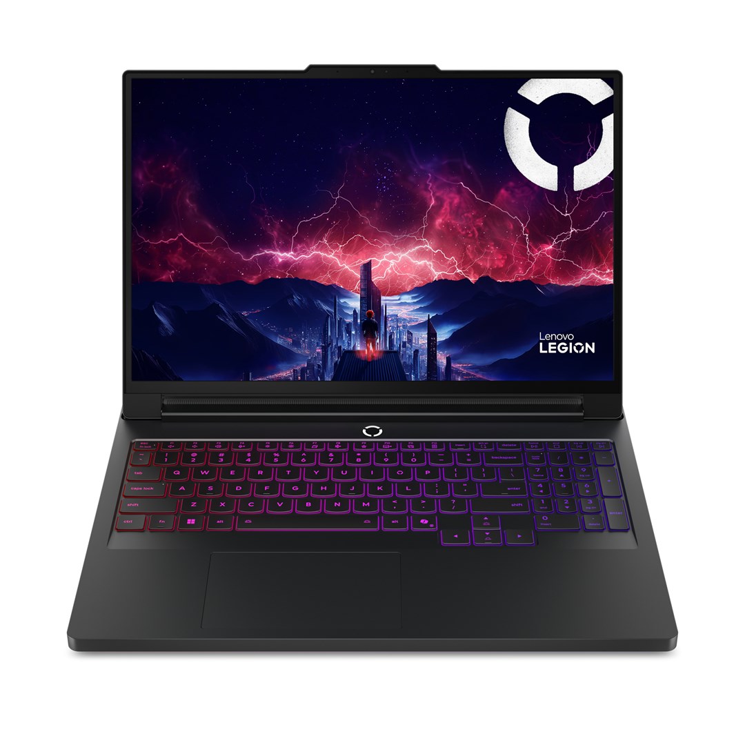 Laptop LENOVO Legion Pro 7 16AFR10H (16.0", WQXGA, Ryzen 9 9955HX3D, 64 GB DDR5, SSD 2 TB, GeForce RTX 5080 16 GB, W11Pro, Eclipse Black) – internacionalna non HR tipkovnica-0