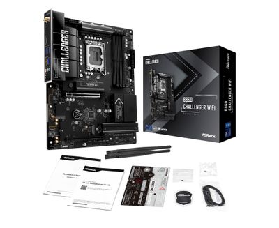 Matična ploča ASROCK B860 Challenger WiFi (Intel LGA1851, DDR5, ATX, Wi-Fi 6E)-6