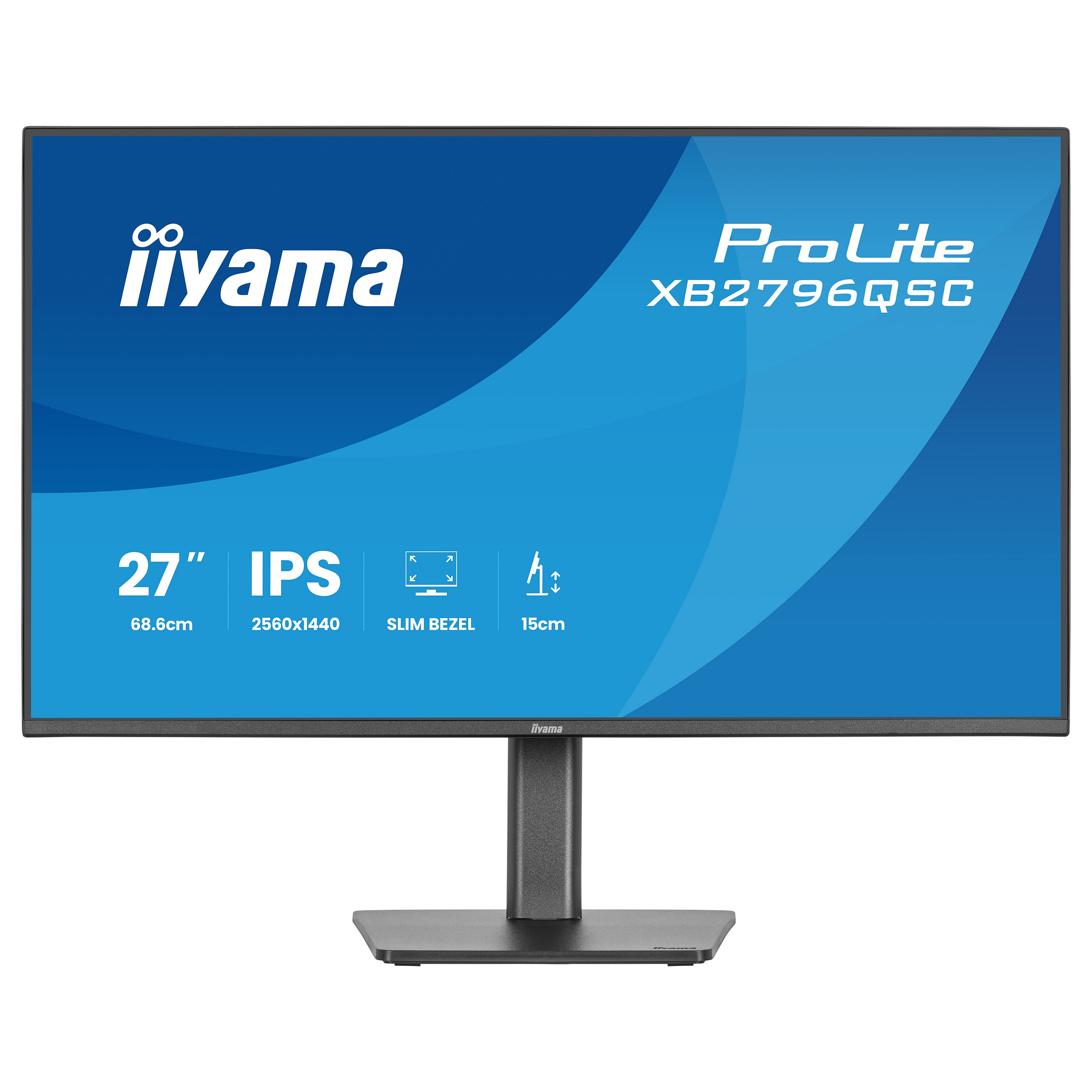 Monitor IIYAMA ProLite XB2796QSC (27", QHD, 75 Hz)-1