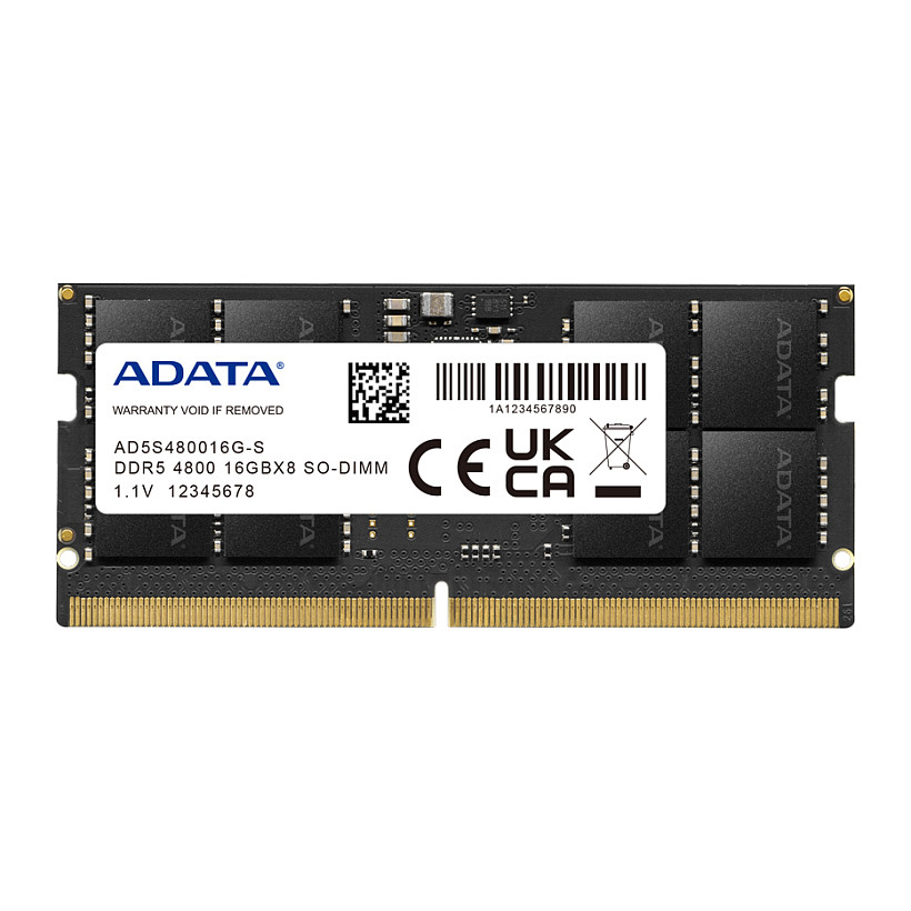 SO-DIMM DDR5 memorija ADATA Premier AD5S480016G-S (16GB, 4800MHz, CL40)