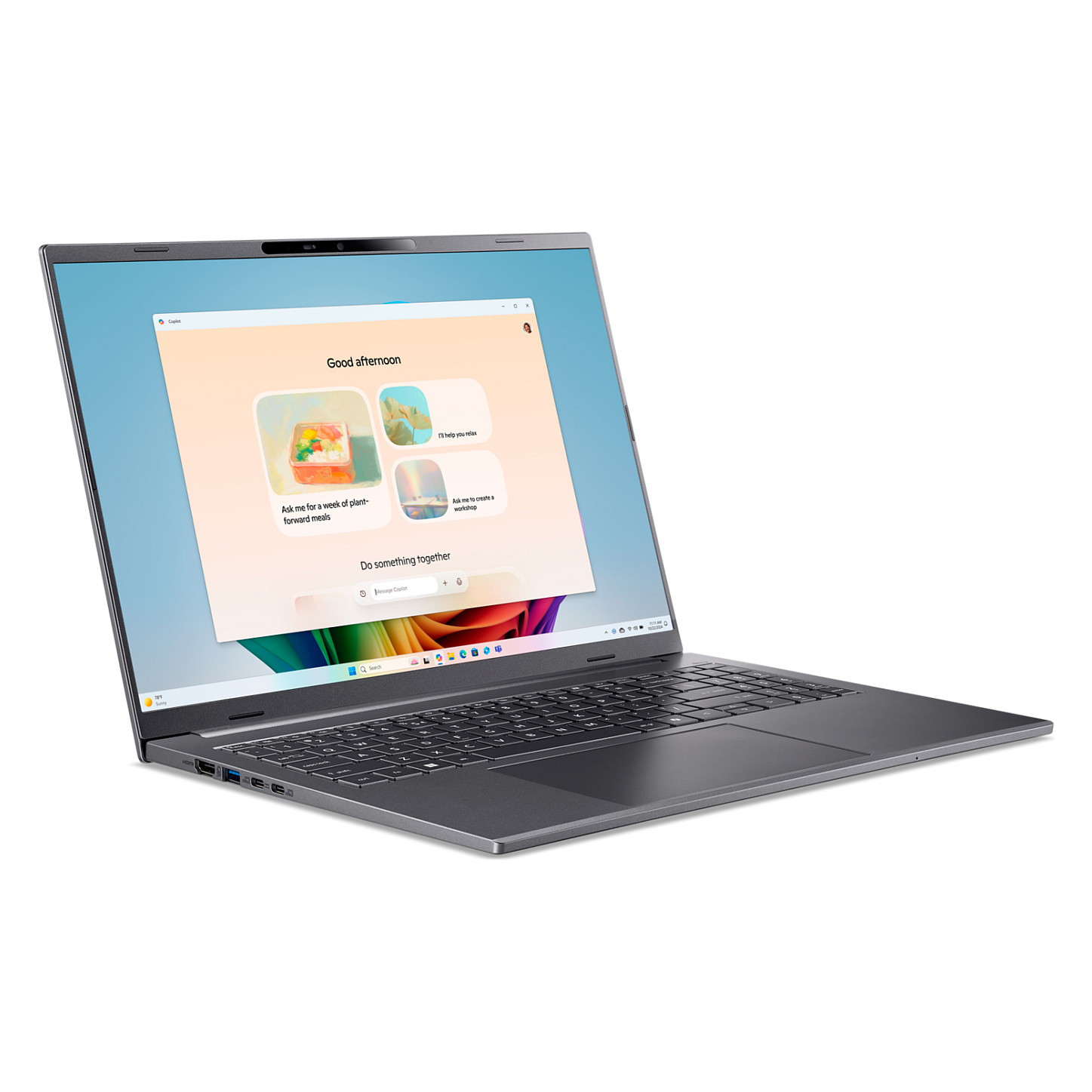 Laptop ACER Aspire 16 AI 32GB 1TBSSD W11H (16" ekran, rezolucija, procesor, 32GB RAM, 1TB SSD, grafika, Windows 11 Home, hrvatska tipkovnica, boja) – internacionalna non HR tipkovnica-2