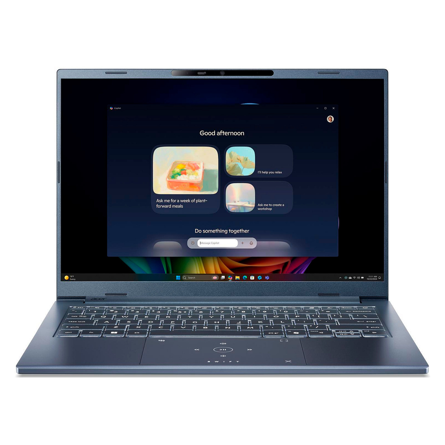 Laptop ACER Aspire Go 14 AI C7-256V/16GB/512GBSSD/W11 Home – internacionalna non HR tipkovnica-5