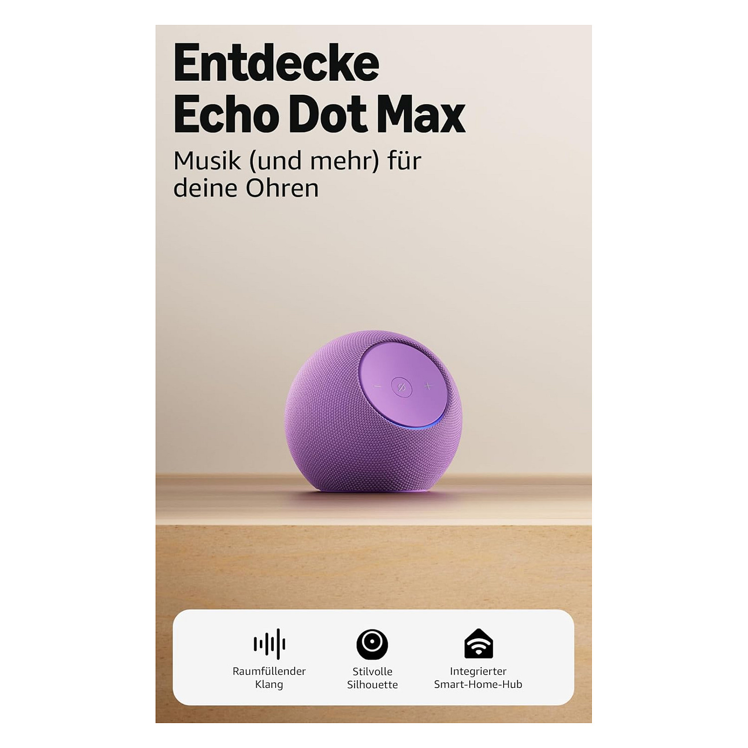 Zvučnik AMAZON Echo Dot Max (2025)-1
