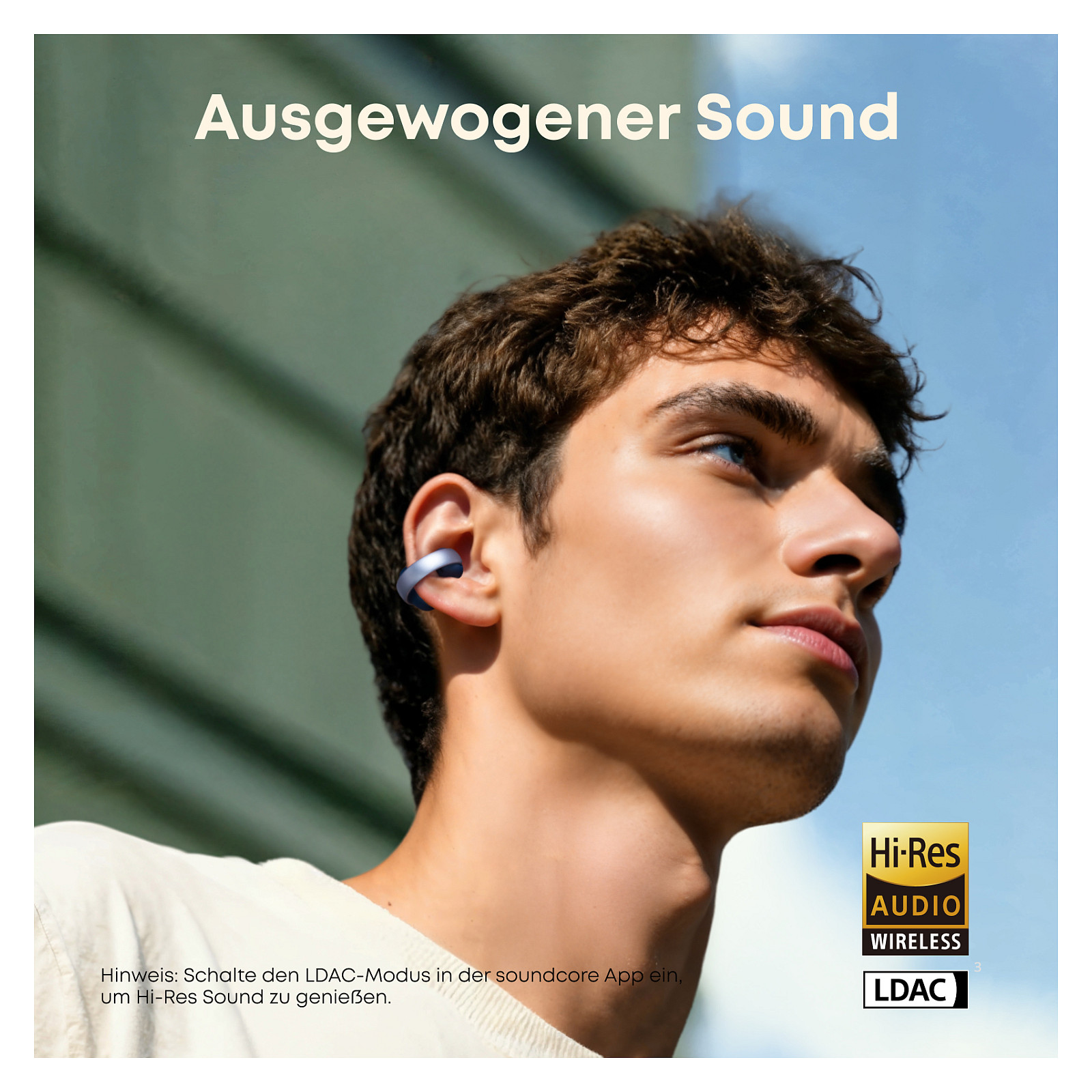 Bežične slušalice ANKER Soundcore Aeroclip (Bluetooth, open-ear, plave)-4