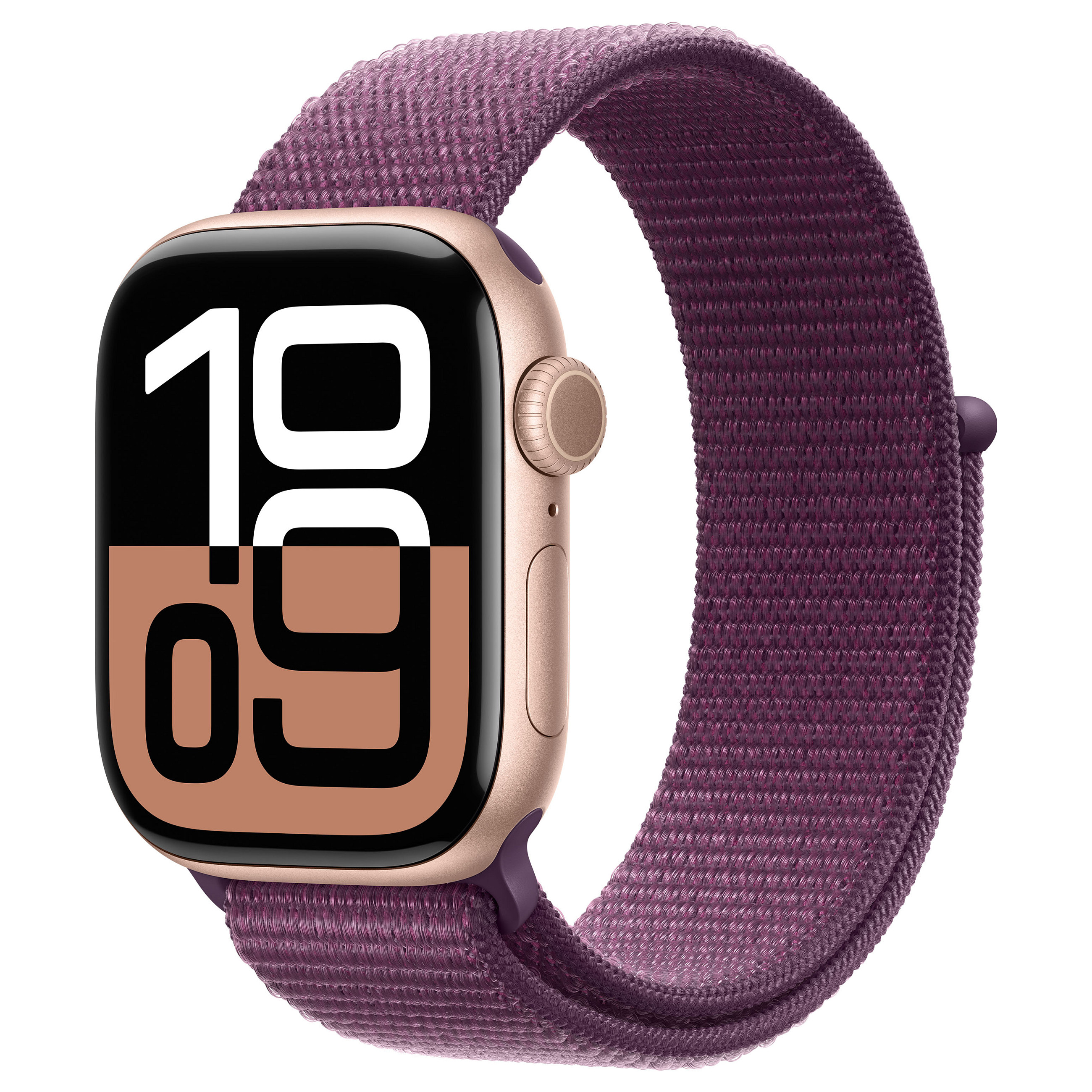 Pametni sat APPLE Watch Series 10 GPS + Cellular 42mm Rose Gold Aluminium Case with Plum Sport Loop