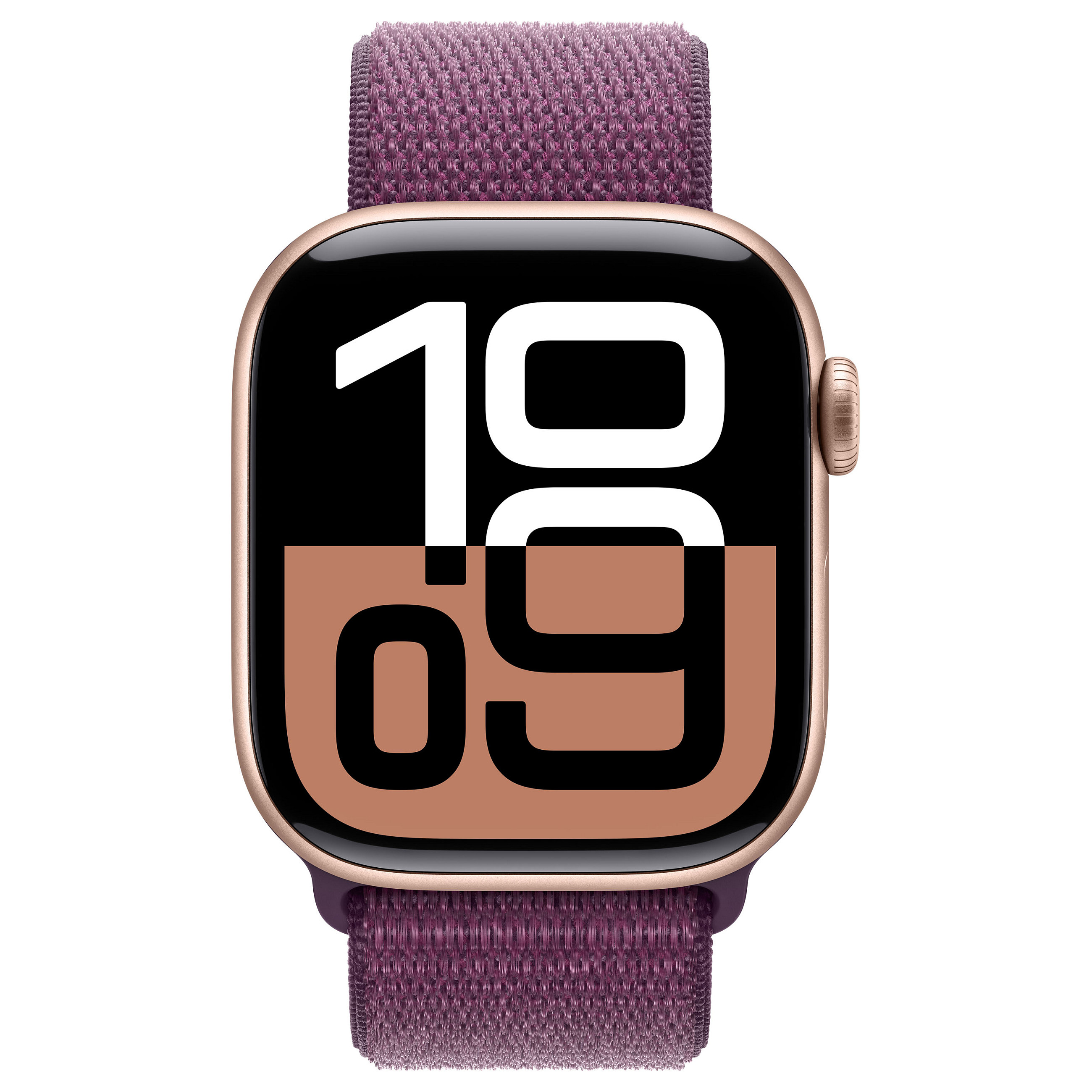 Pametni sat APPLE Watch Series 10 GPS + Cellular 42mm Rose Gold Aluminium Case with Plum Sport Loop-1