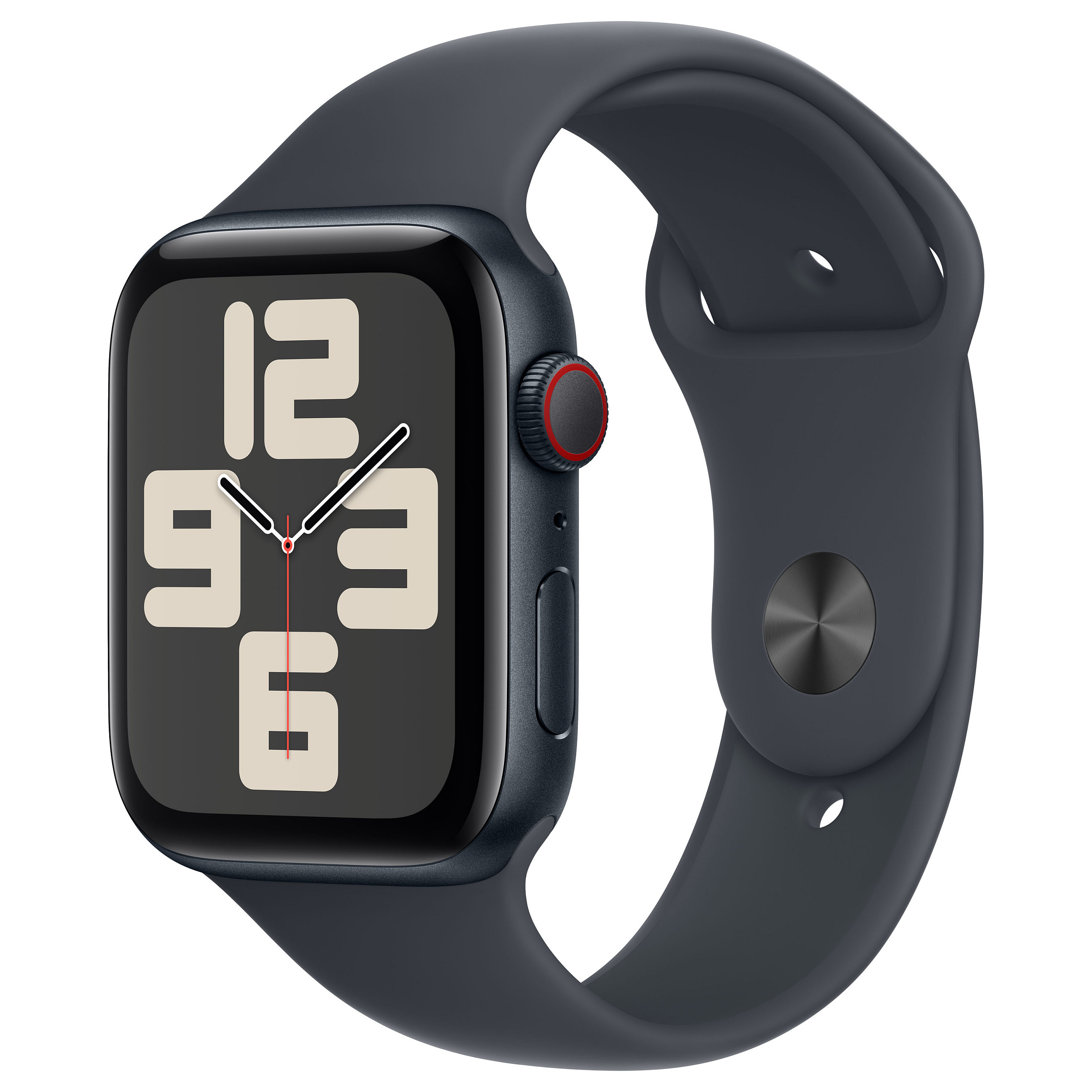 Pametni sat APPLE Watch SE GPS + Cellular 44mm Midnight Aluminium Case with Midnight Sport Band - M/L-0
