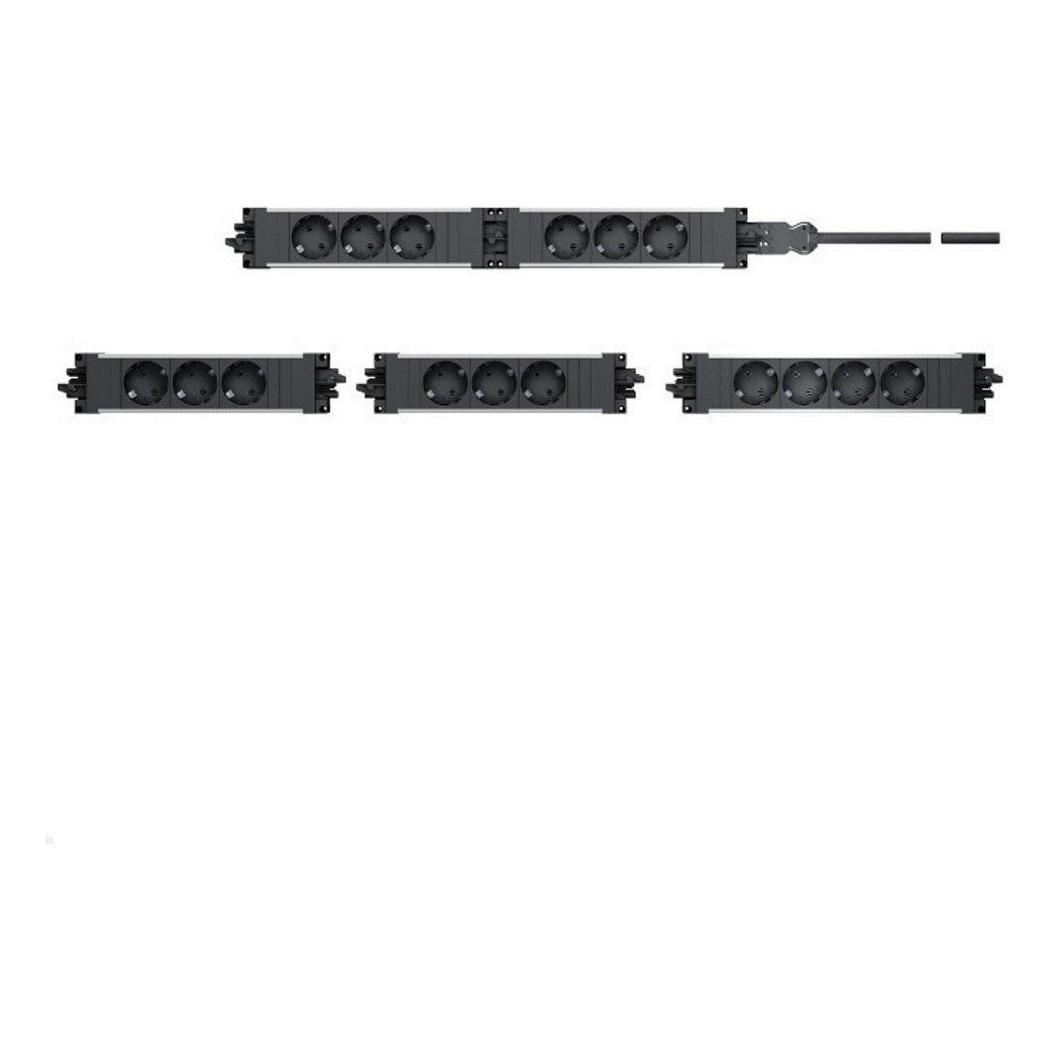 Utičnica BACHMANN STEP BASE 4xCEE7/3 GST18-2