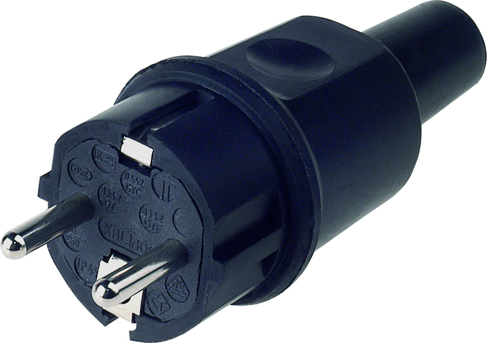 Utičnica BACHMANN Vollgummi Stecker (francuski sustav, IP44)-0