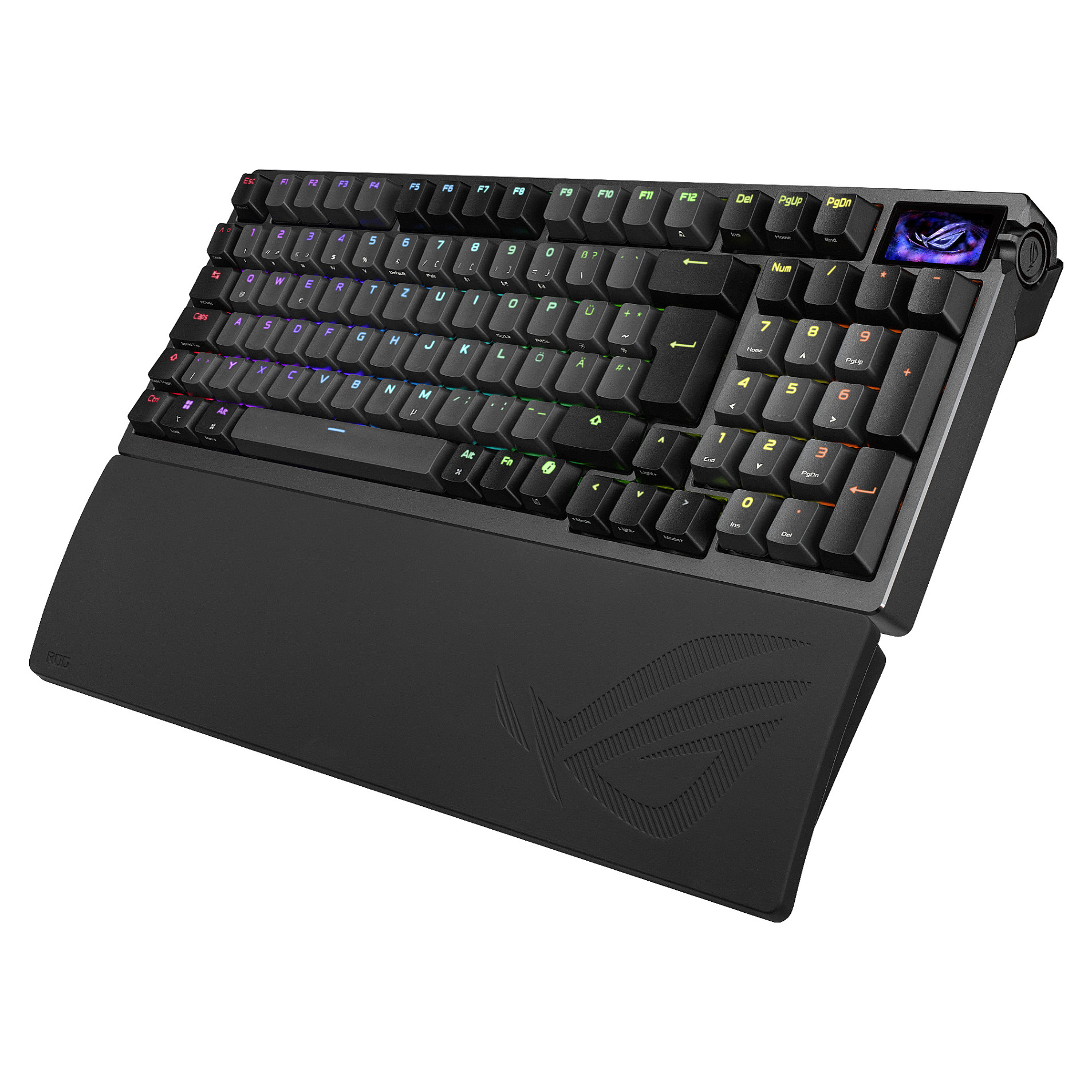 Gaming tipkovnica ASUS ROG Azoth 96 HE wireless (Hot-Swap, ROG HFX V2 Magnetic Switches) – internacionalna non HR tipkovnica-1
